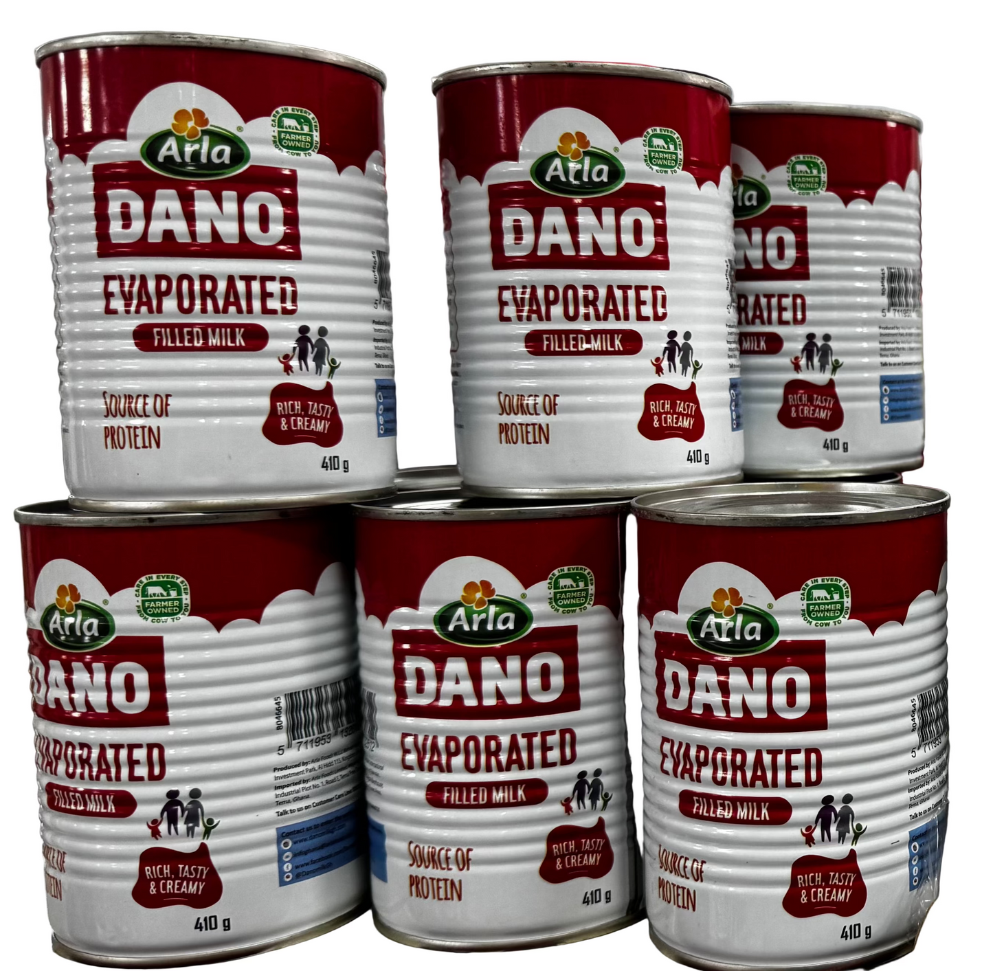 Dano Lait Évaporé - 170g / 410g