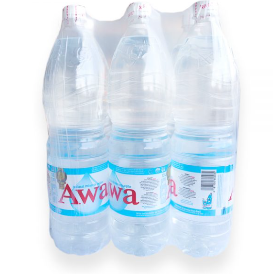 AWA Eau Minérale 1,5 L – Pack de 6