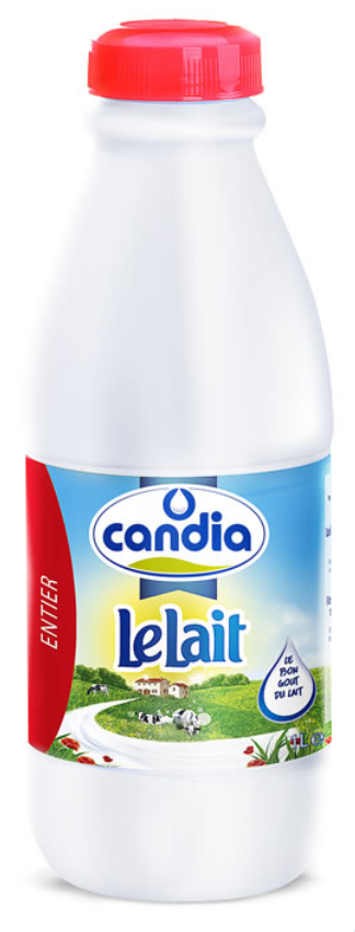 CANDIA - LAIT STERILISE 1L