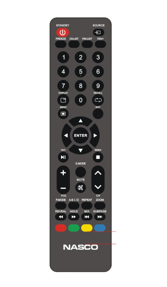 NASCO SLIM TV LED 43'' - SANS WIFI - ECO - NAS-J43FBFL-A