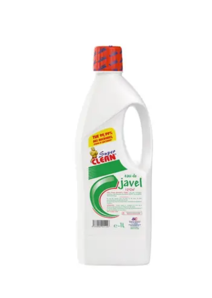 Super Clean Eau De Javel 8° / 12° - 1L