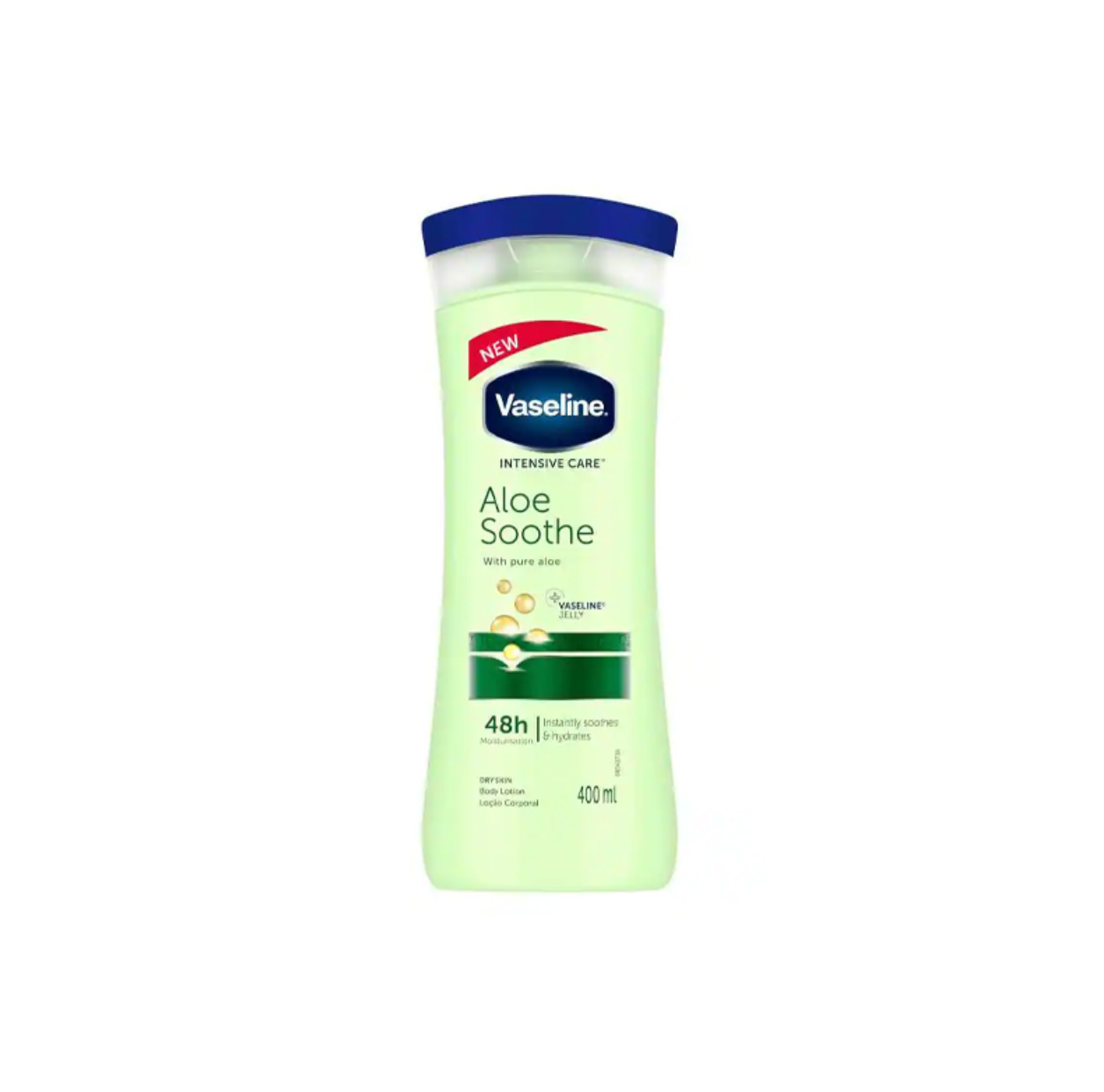 Vaseline Intensive Care Aloe Soothe Lait Corps - 400 ml