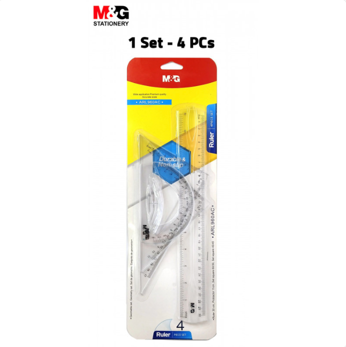 M&G Ensemble de règles 30cm 960AC