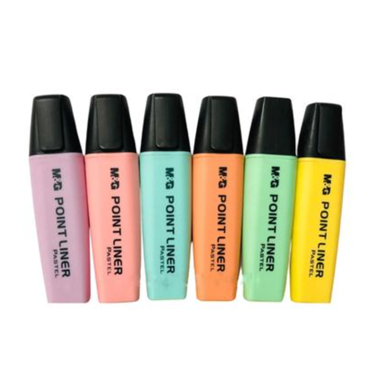 M&G Surligneur Multi-couleur Pastel
