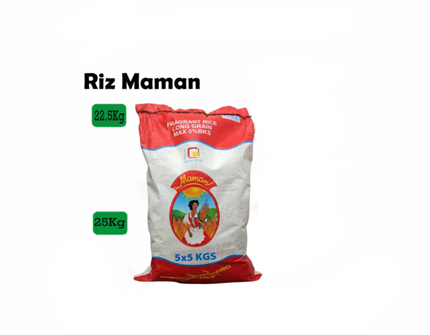 RIZ MAMAN - 22.5 KG / 25 KG