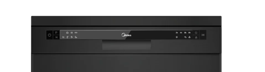 MIDEA LAVE VAISSELLE - ECONOMIQUE - 13 COUVERTS - A++ - 13 PROGRAMMES - WQP12-5201C