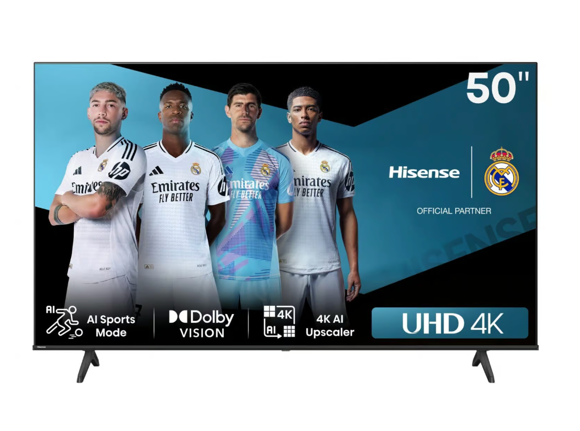 HISENSE TV LED SMART VIDAA 50'' - 4K UHD - NETFLIX-YOUTUBE - 50A4Q