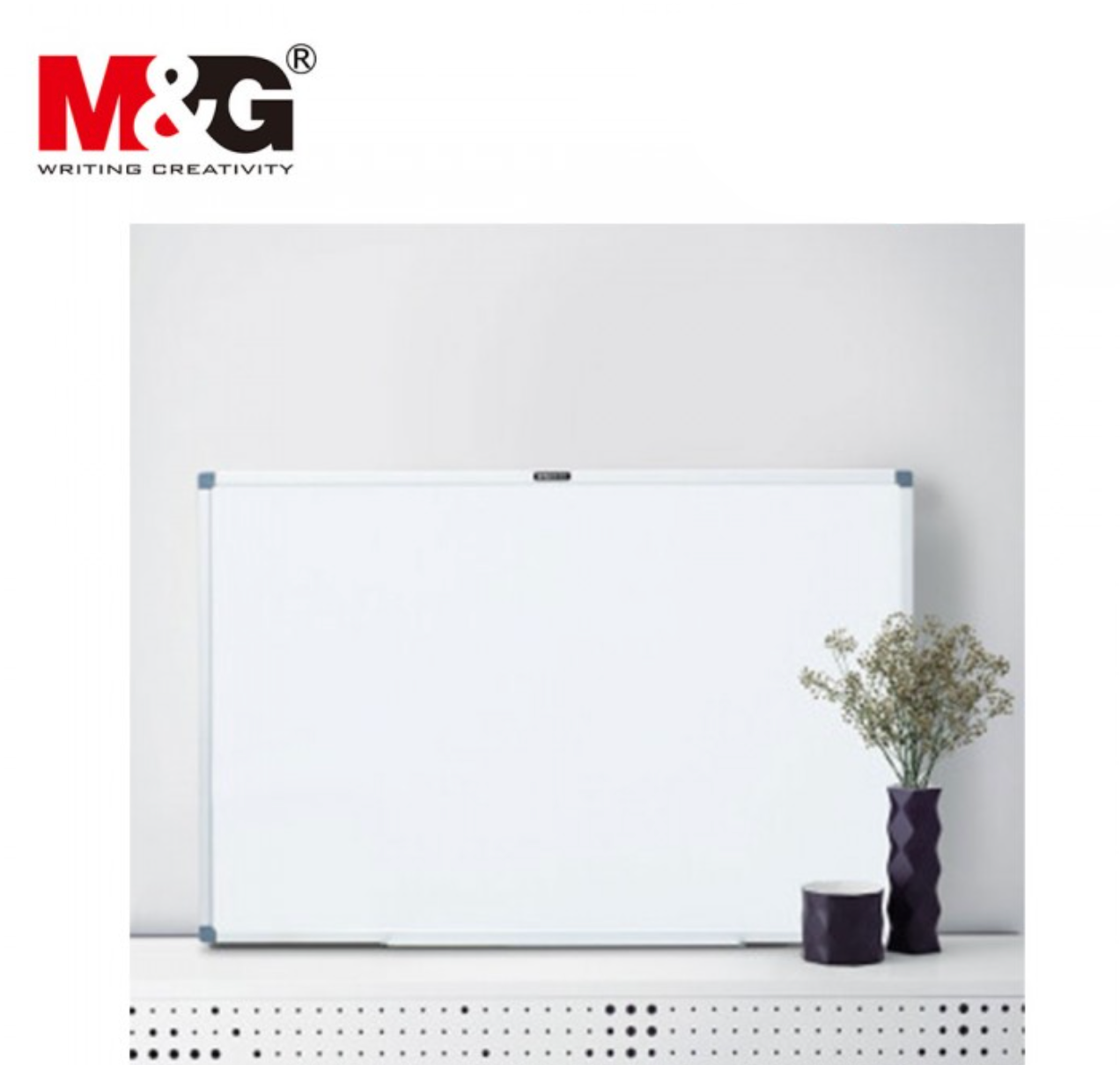 M&G Tableau-blanc effaçable à sec 45X60cm