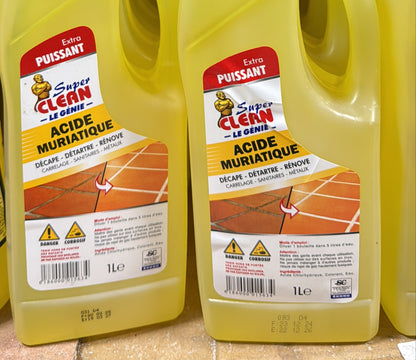 Super Clean Acide muriatique 1L