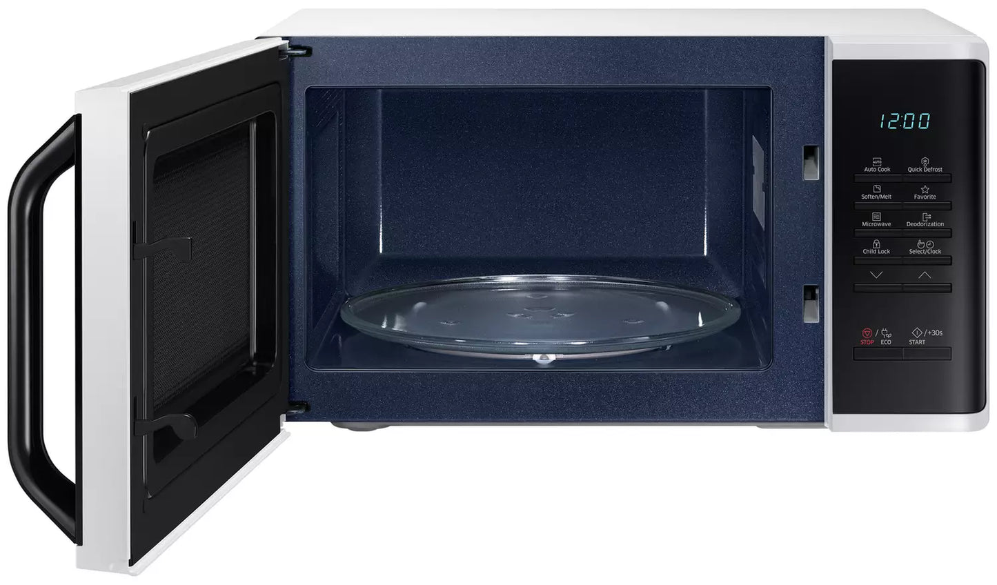 SAMSUNG MICRO-ONDE - NOIR - BLANC - 1150 W - 23 L