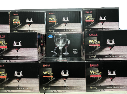 Verre de Champagne - Wine Glass - pack de 6