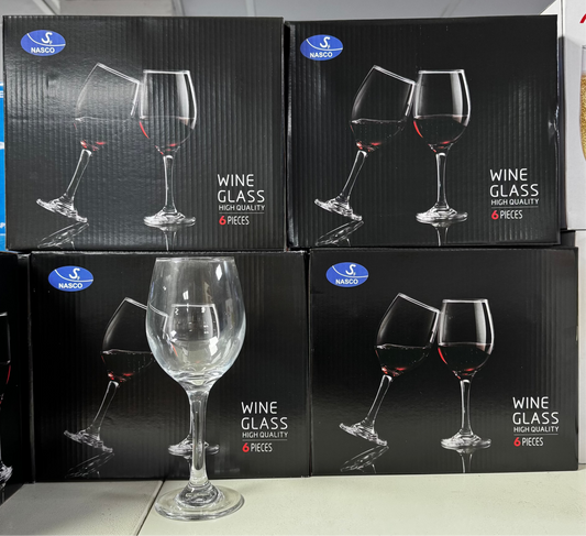 Verre de Champagne - Wine Glass Nasco - pack de 6