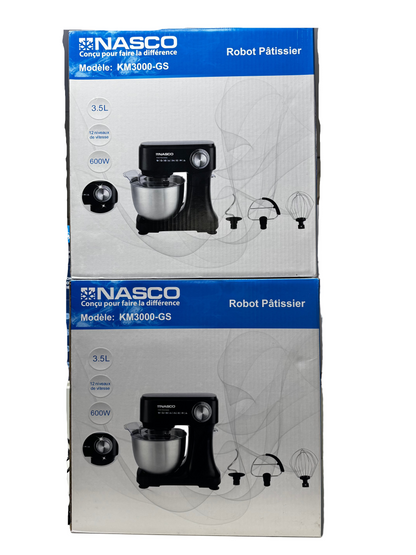 NASCO ROBOT PATISSIER 3.5 L - BATTEUR ELECTRIQUE - KM3000-GS