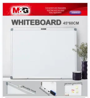 M&G Tableau-blanc effaçable à sec 45X60cm