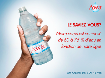 Awa Eau Minérale 0,5 L - Pack of 9