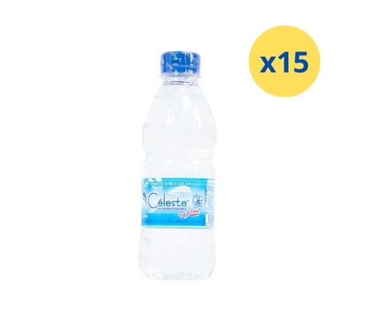 Eau Minérale Céleste 0,33 L – Pack of 15