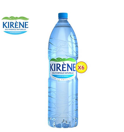 Kirène Eau Minérale 1,5 L – Pack of 6