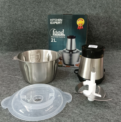 Kitchen Expert Electric Meat Chopper Stainless Steel Machine 2L / 3L