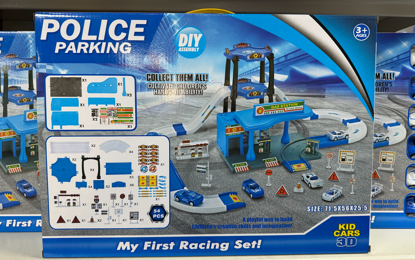 Police Parking Set Puzzle