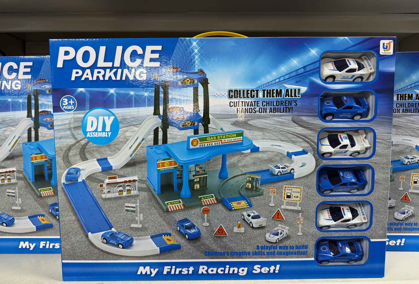 Police Parking Set Puzzle