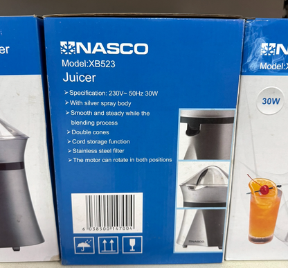 NASCO MACHINE À JUS PRESSE AGRUME – MIXER_XB523