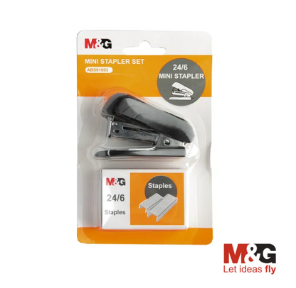 M&G Stapler Mini Set No.35 With Staples (24/6)