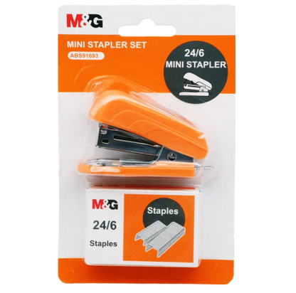 M&G Stapler Mini Set No.35 With Staples (24/6)