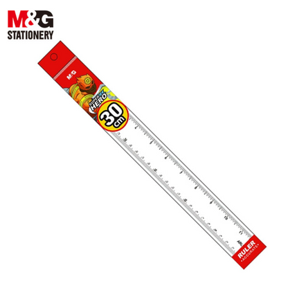 M&G ARL960G4 Plastic Ruler School Office 30cm