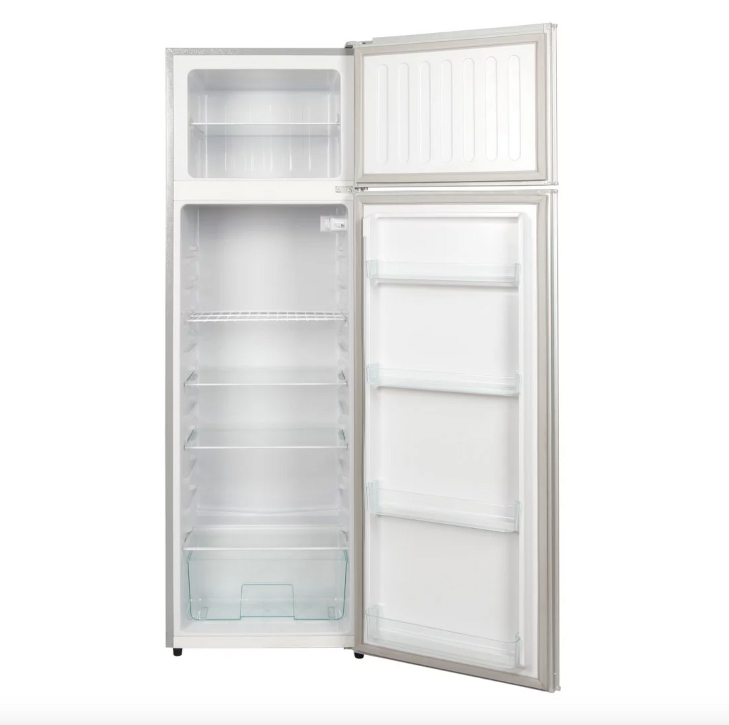 NASCO REFRIGERATEUR - 2 PORTES - 238 L - ECONOMIE D'ENERGIE - GRIS - NASF2-238FL