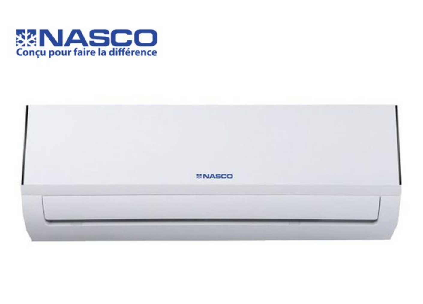 NASCO Split 12.000 BTU - R410A - 1.5 CV - Blanc - NAS-J12-N1