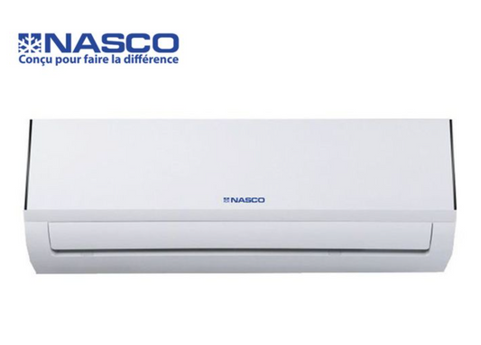 NASCO Split 24.000 BTU - R410A - 3 CV - Blanc - NAS-J24-N1