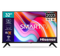 HISENSE TV LED SMART VIDAA 32" - YOUTUBE - NETFLIX - H32A4KS