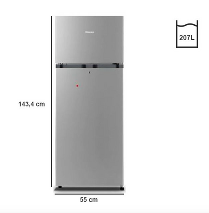 HISENSE RÉFRIGÉRATEUR - 2 PORTES - A - 207 L – RD-27DR4SA