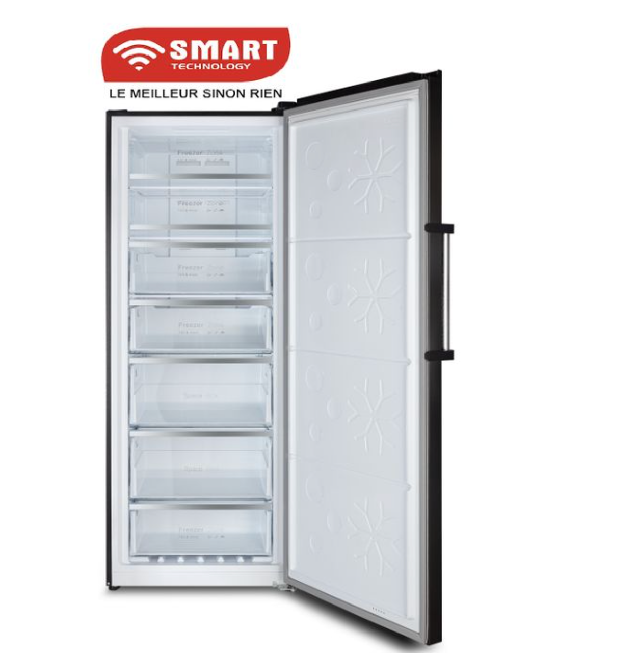 SMART TECHNOLOGY Congélateur Vertical - 7 Tiriois - 380 L - STCD-899NFM