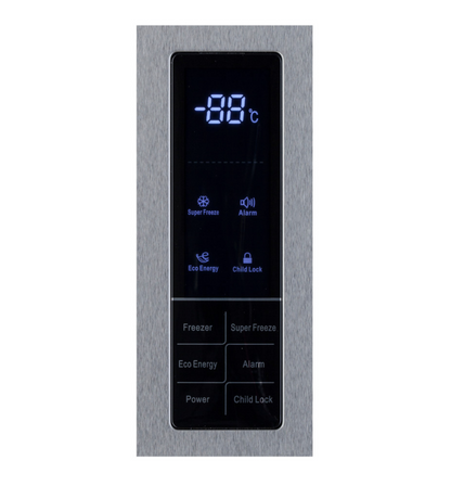 HISENSE Congélateur Vertical - 260 L - 7 Tiroirs - Gris - No Frost - RS-34WC4SA