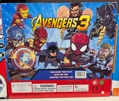 Avengers 3 Action Figures Set