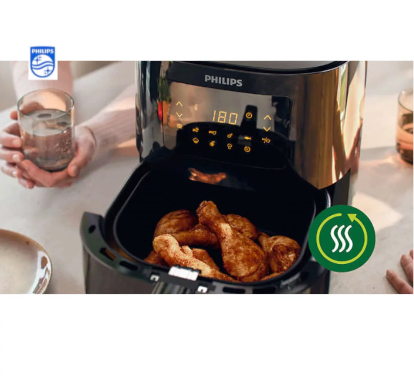 PHILIPS FRITEUSE - COMMANDE DIGITALE - 6.2 L - HD9270/90