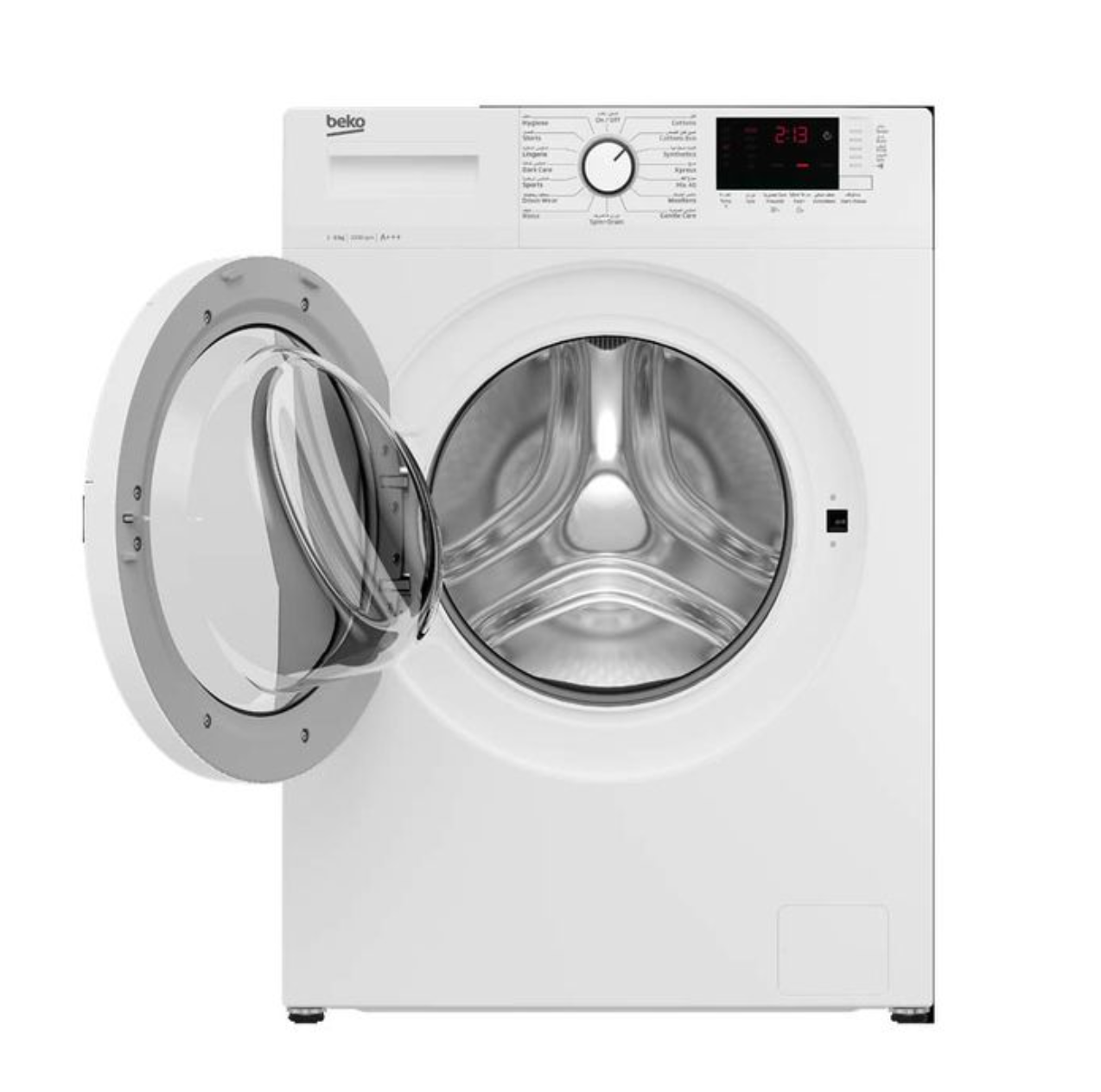 BEKO MACHINE A LAVER - 6KG - ECRAN DIGITAL - A+++ - BLANC - BEKO_WTE6511B0