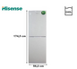 HISENSE RÉFRIGÉRATEUR - 2 PORTES - A+ - 249 L – RD-34DC4SA