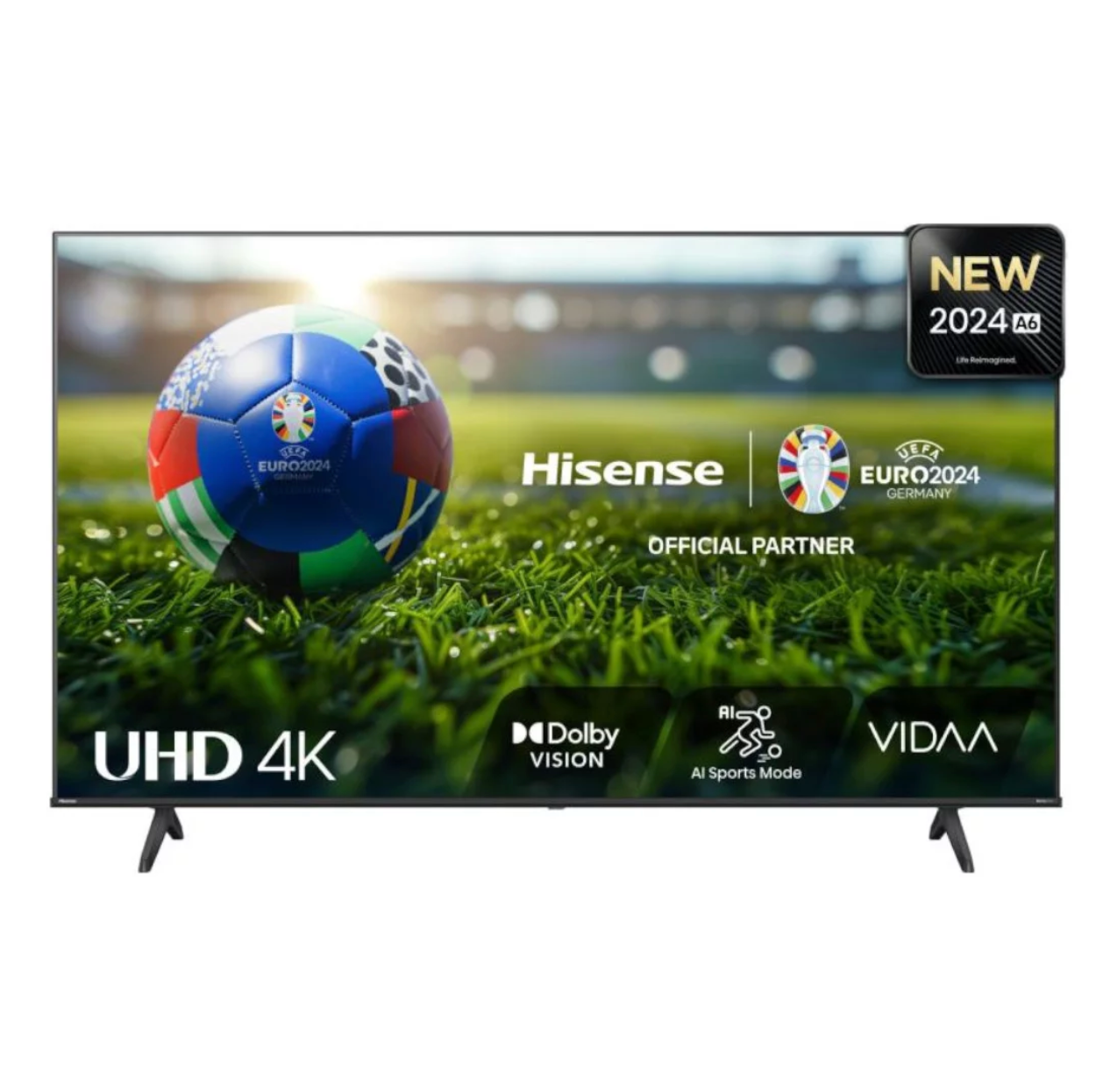 HISENSE TV LED SMART VIDAA 55'' - 4K ULTRA HD - NETFLIX - GAME MODE - 55A6N