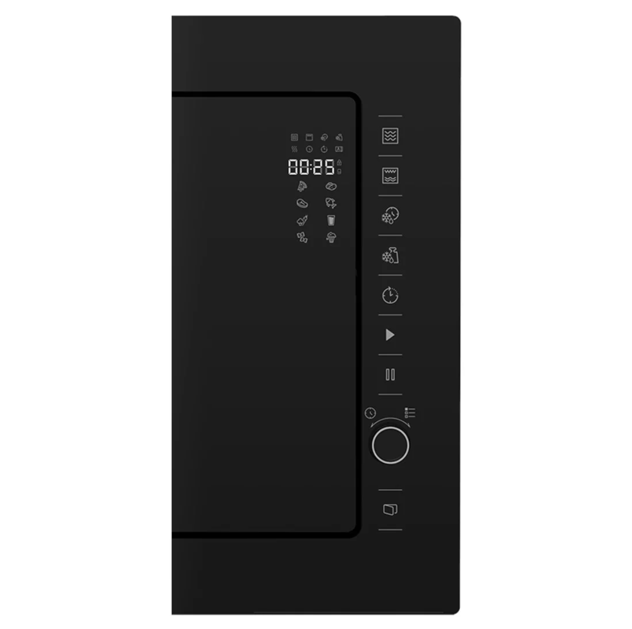 BEKO MICRO-ONDE ENCASTRABLE - NOIR - PORTE NOIRE - 25 L - BEKO_BMGB25333BG