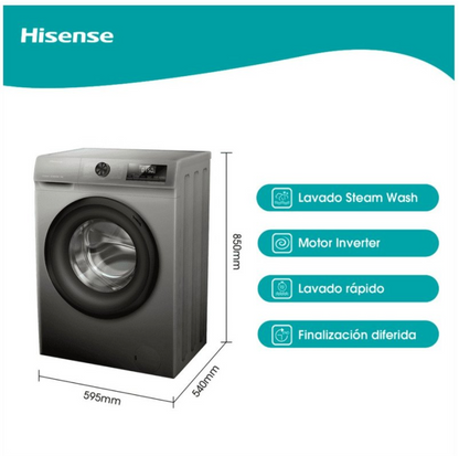 HISENSE MACHINE A LAVER - 8KG - INVERTER - A+++ - WFQP8014EVMT