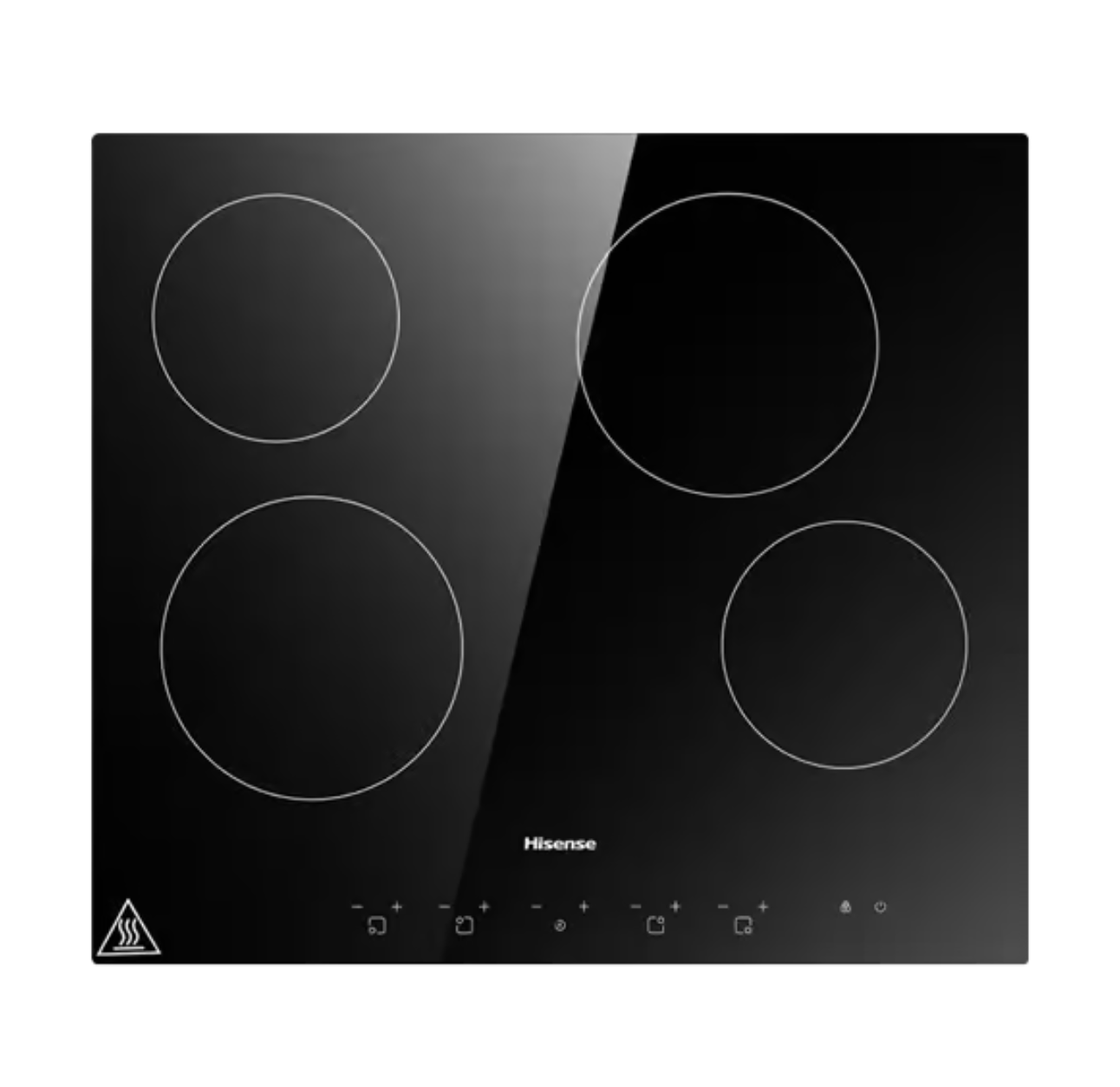 HISENSE PLAQUE DE CUISSON ENCASTRABLE VITROCERAMIQUE - 4 FEUX - TACTILE - HHU60CEEC