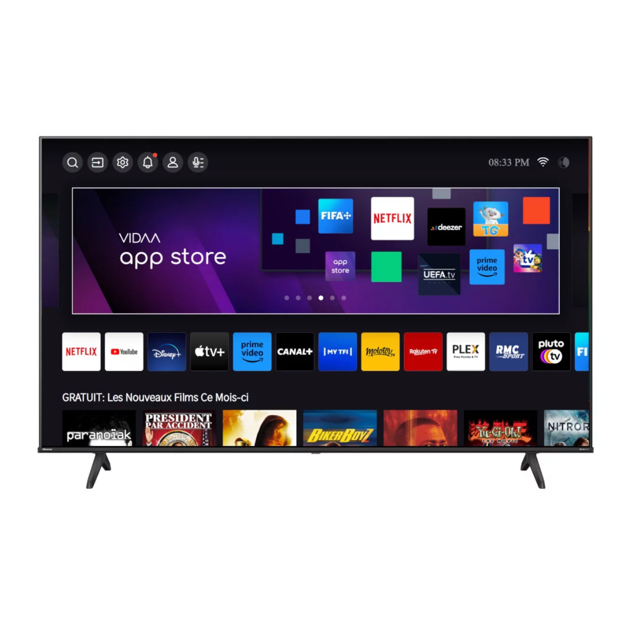 HISENSE TV LED SMART VIDAA 50'' - 4K UHD - 50A6N