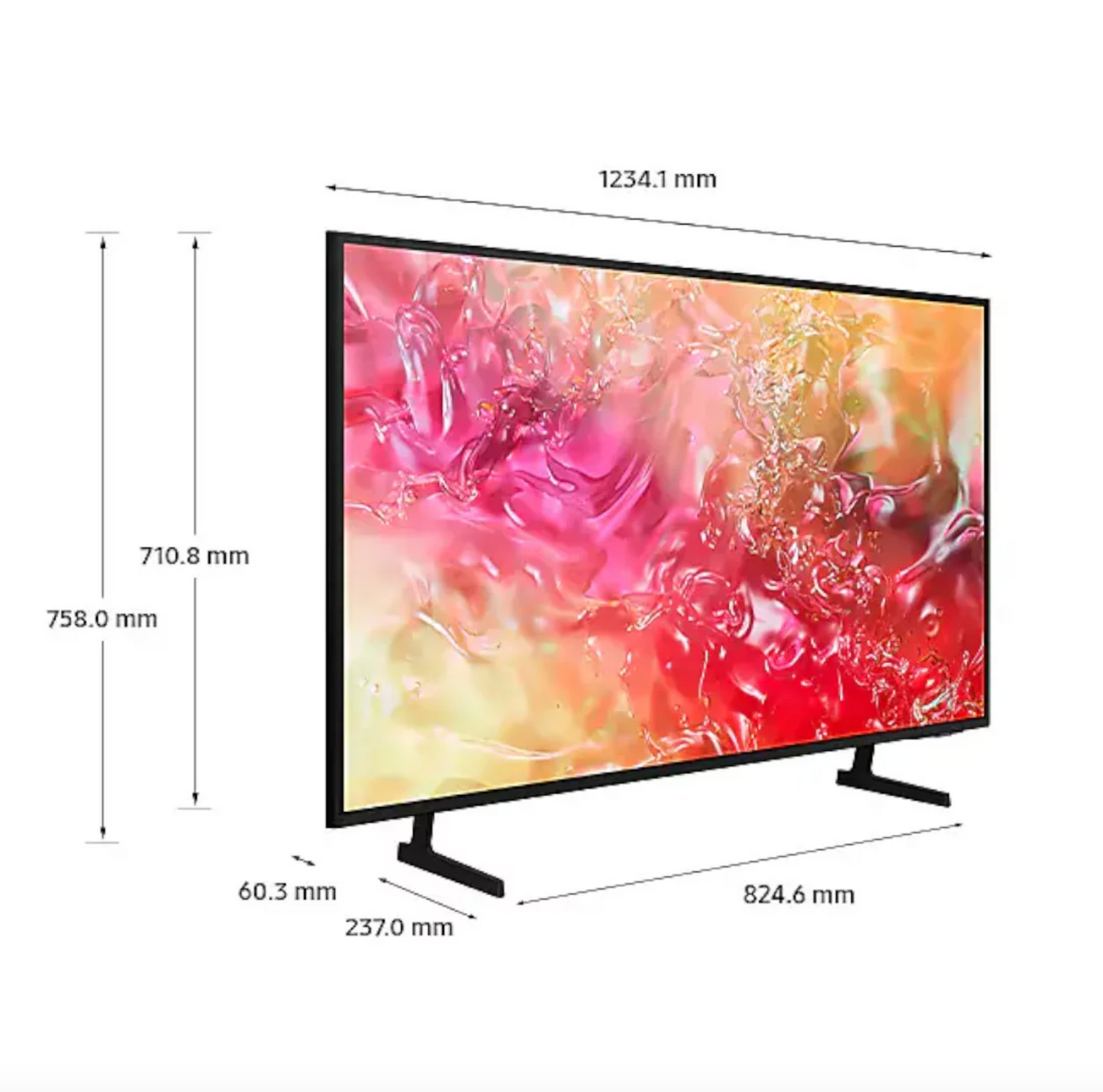 SAMSUNG HD TV LED 50’’ - CRYSTAL UHD - WIFI - HDR10+ - Tizen™ Smart TV - UA50CU8000UXLY