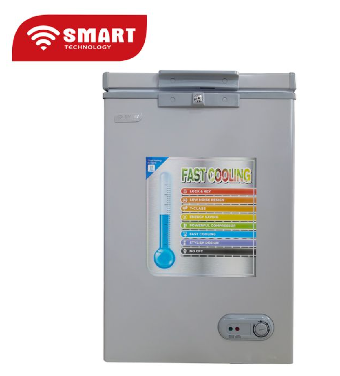 SMART TECHNOLOGY Congélateur Horizontal - 80 L - STCC-102