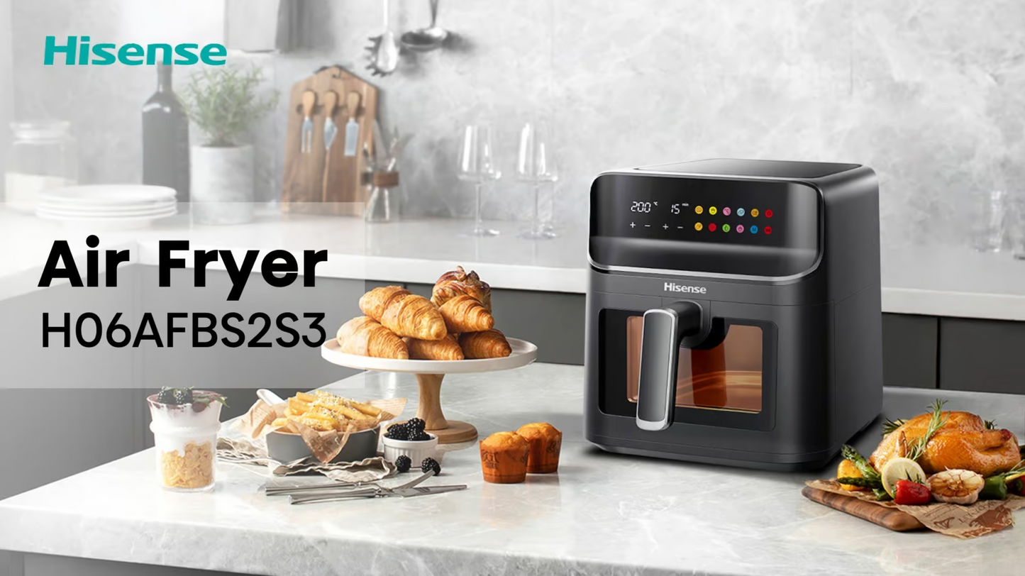 HISENSE FRITEUSE A AIR 6.7L NET - DIGITAL - H06AFBS2S3