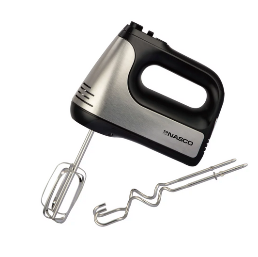 NASCO Batteur Electrique - 5 Vitesses - 400W - HM9118-GS