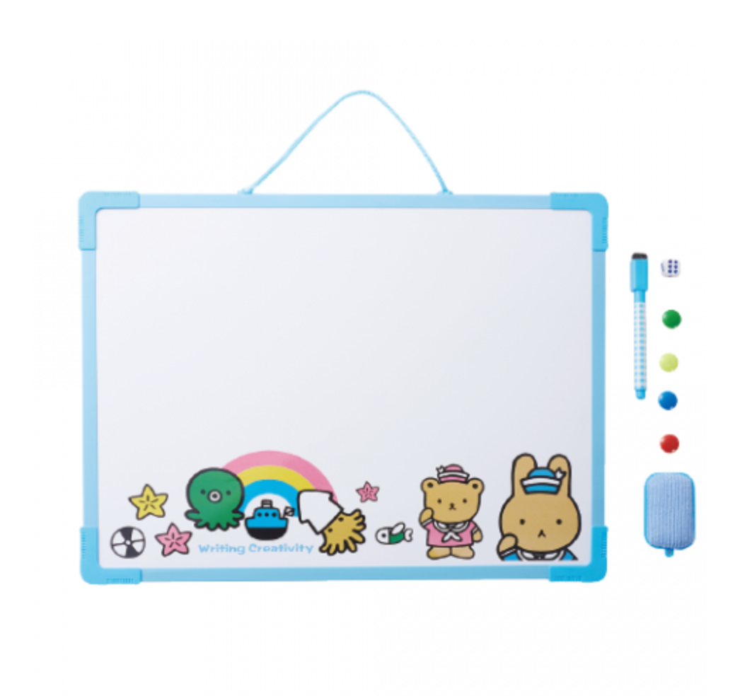 M&G Tableau-blanc 29X40cm avec accessories