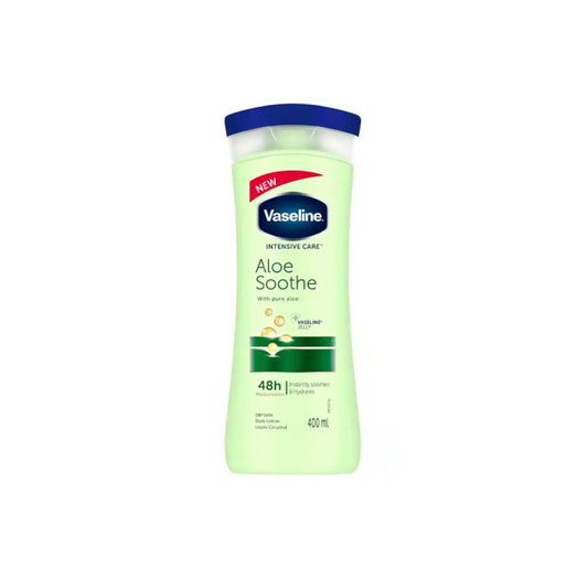 Vaseline Intensive Care Aloe Soothe Lait Corps - 400 ml